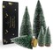 Desktop Miniature Christmas Trees Mini Pine Tree 5pcs (	5pcs Tree Green)